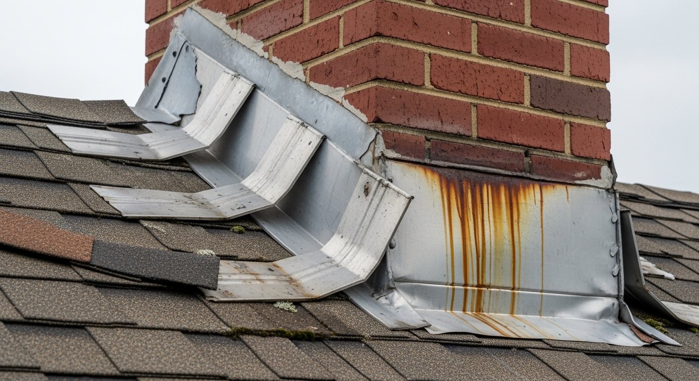 Roof Flashing Damage in Orcutt, CA