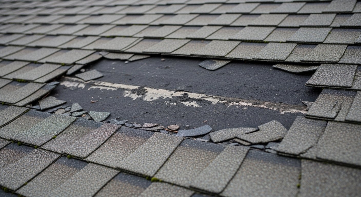 Missing Roof Shingles in Orcutt, CA